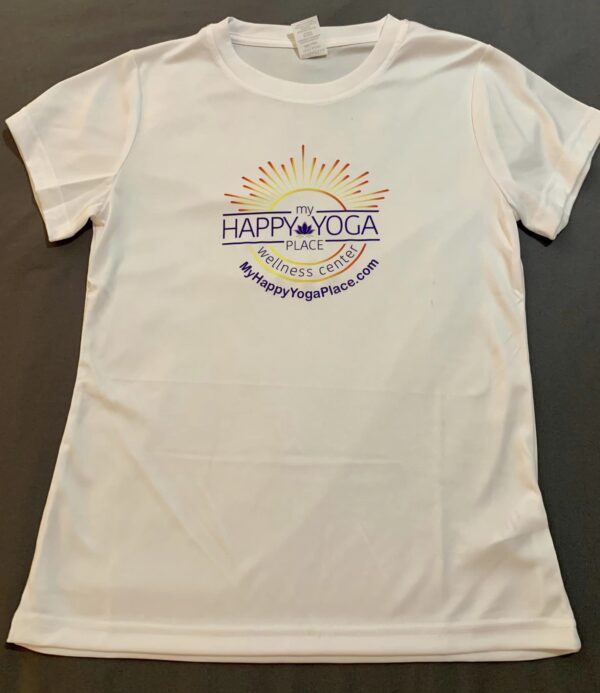 My Happy Yoga Place Performance T Shirt