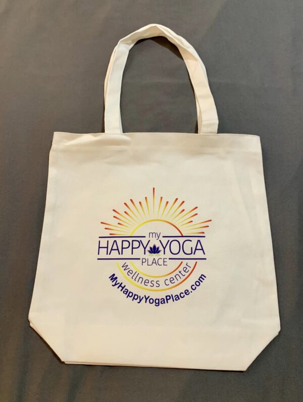 My Happy Yoga Place Tote bag