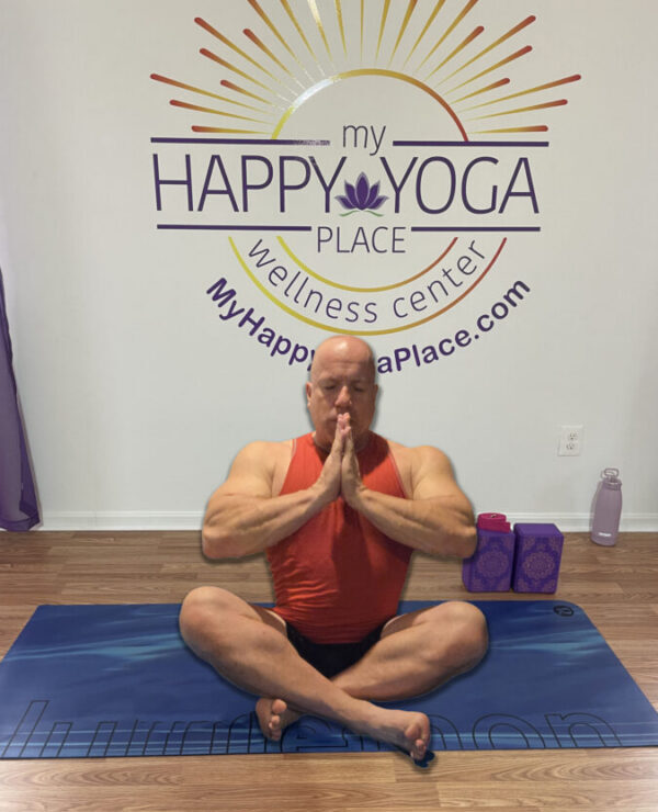 James R. Vasquez in Prayer Pose